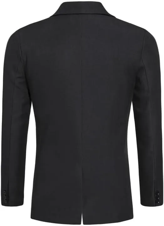 Mens Casual Blazers Sport Coats 1 Button Slim Fit Suit Jackets Lightweight Jackets Stylish Notched Lapel Blazers