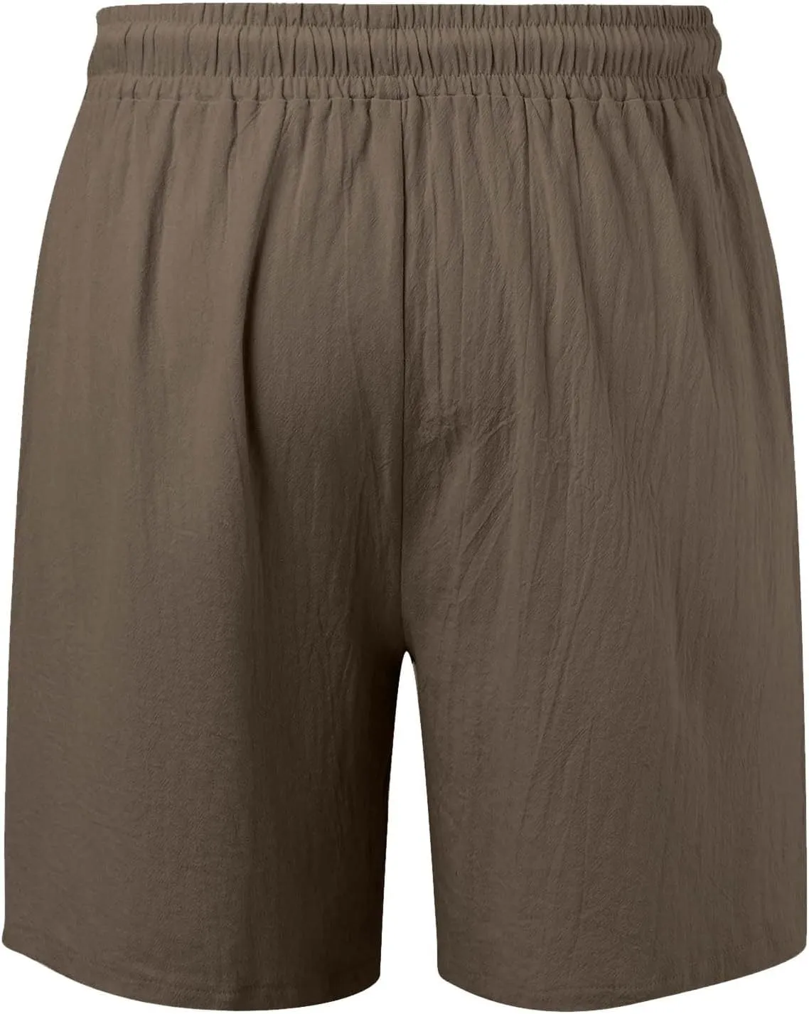Men's Chino Shorts Casual Elastic Waist Drawstring Lightweight Workout Lounge Beach Jersey Sweat Shorts