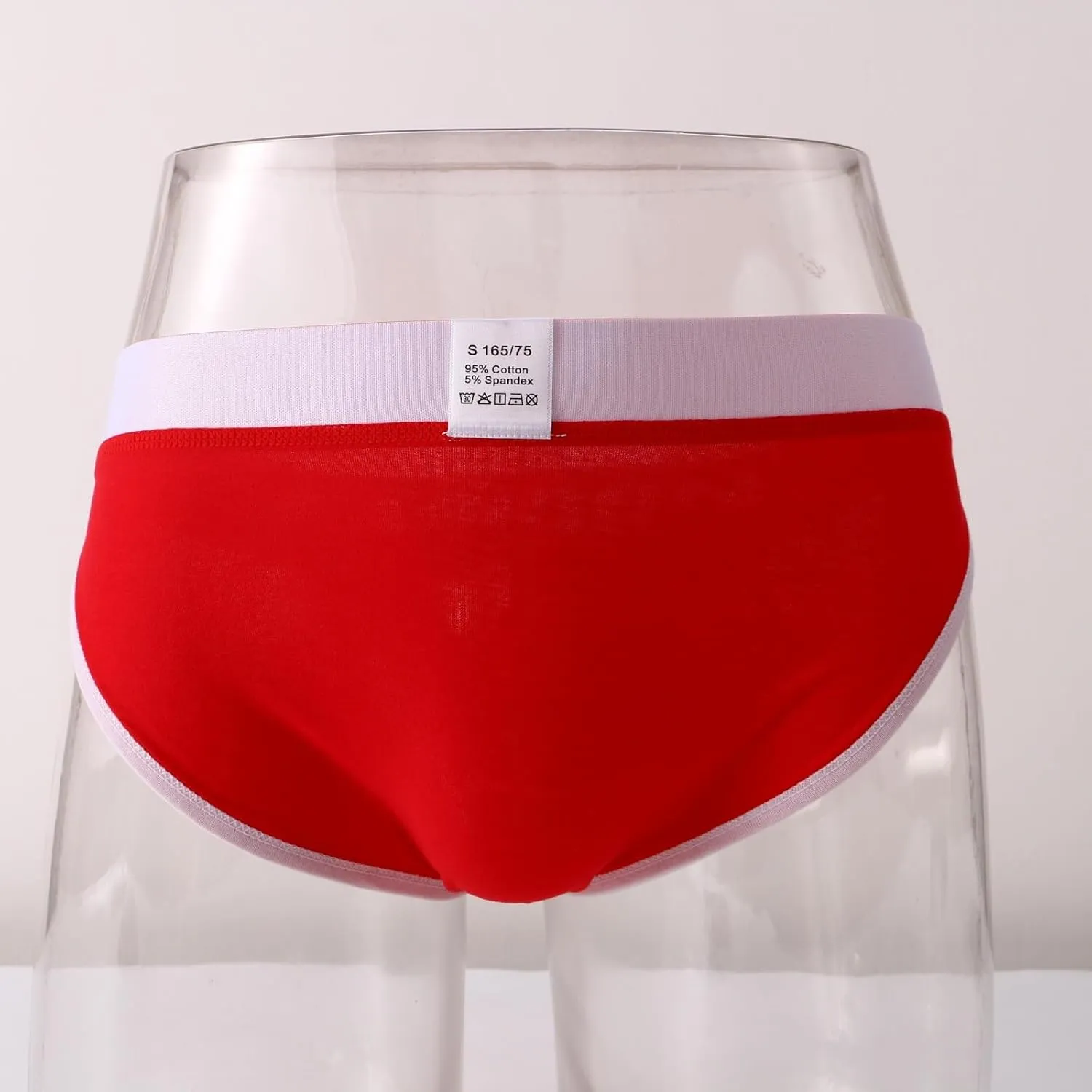 Men's Fashion Briefs Sexy G-String Panties Soft Comfort Lightweight Breathable Close Fitting U Shaped Pouch Underwear