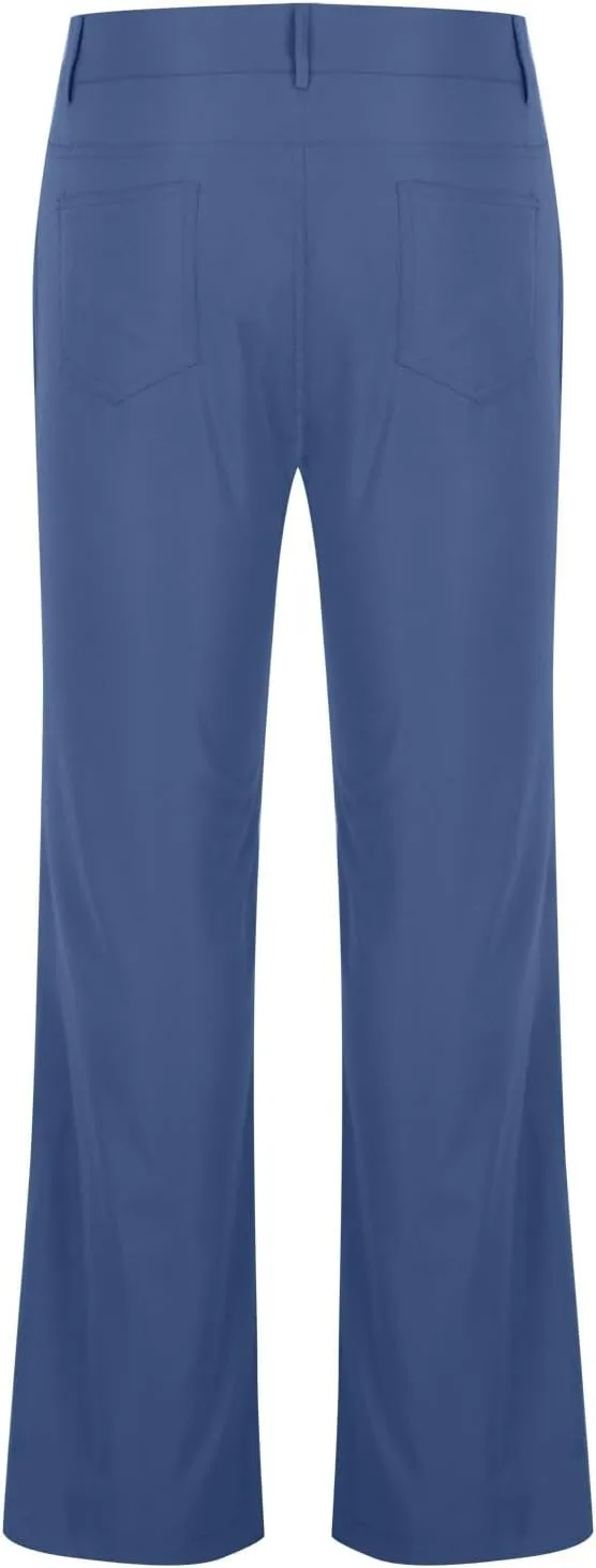 Men's Flared Pants Vintage Streetwear Performance Pants Button Down Zipper Party Pants Baggy Relaxed Trousers