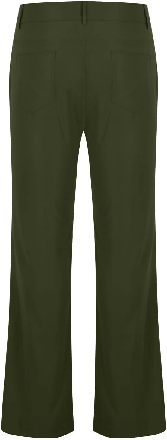 Men's Flared Pants Vintage Streetwear Performance Pants Button Down Zipper Party Pants Baggy Relaxed Trousers