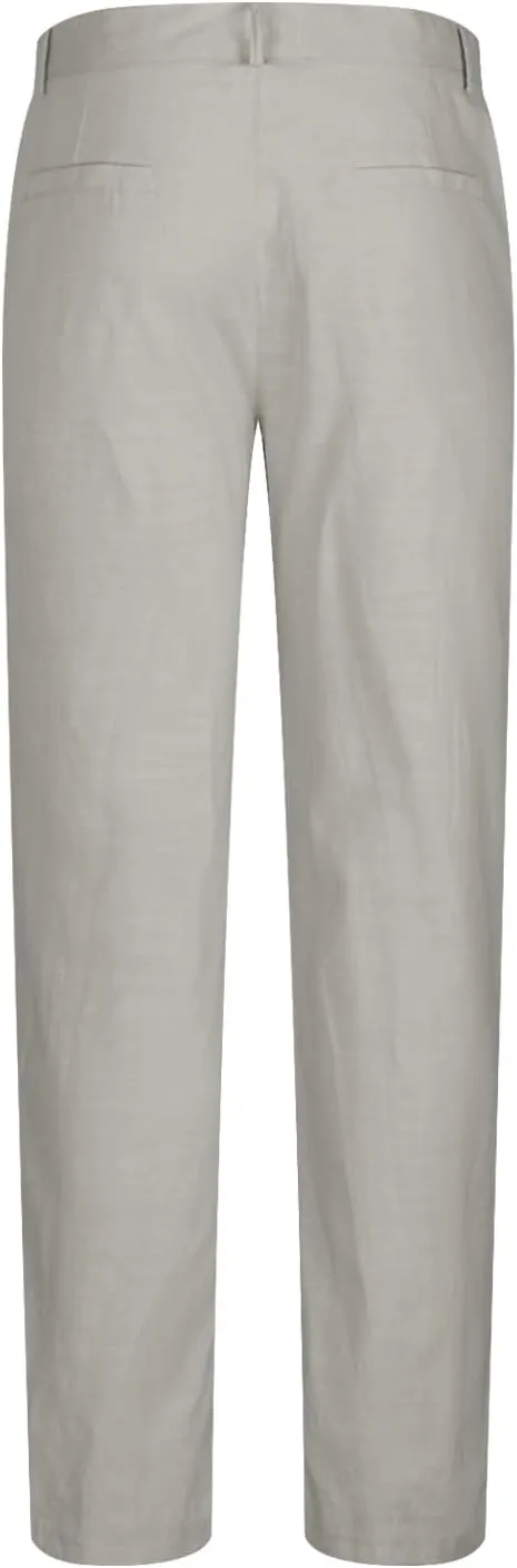 Mens Formal Trousers Casual Business Office Work Pants Stretch Chinos Rugby Trouser Straight Leg Pant Comfortable