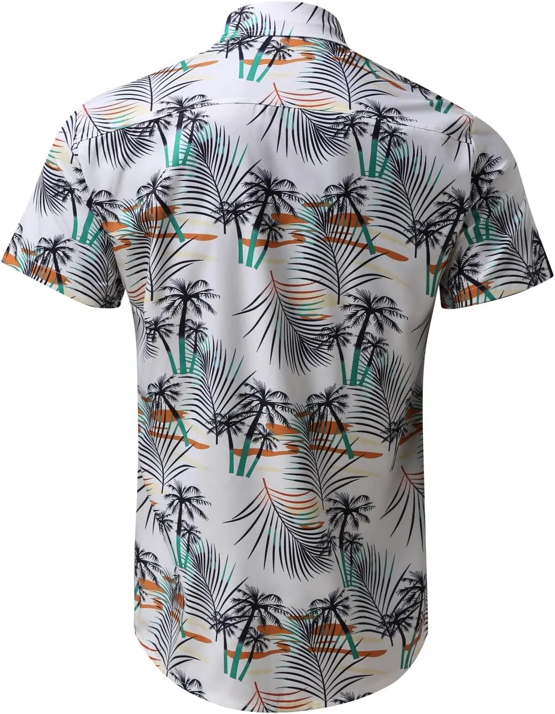 Mens Funny Hawaiian Shirts Button Down Shirts Mens Hawaiian Shirts Beach Floral Hawaiian Shirt for Men Short Sleeve