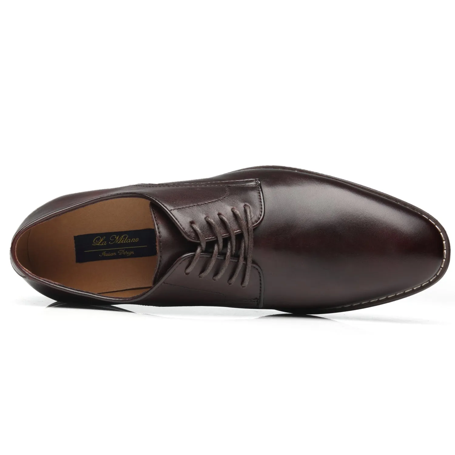 Men's Lace Up Cabey-1-darkbrown