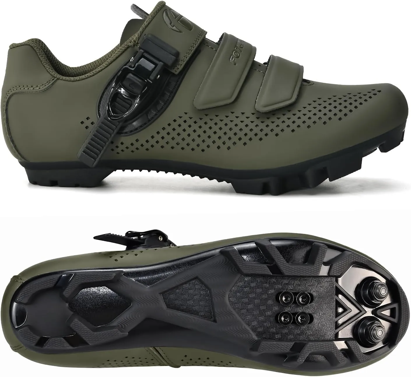 Mens Mountain Bike Cycling Shoes Women, MTB Bicycle Shoes Compatible with Shimano SPD