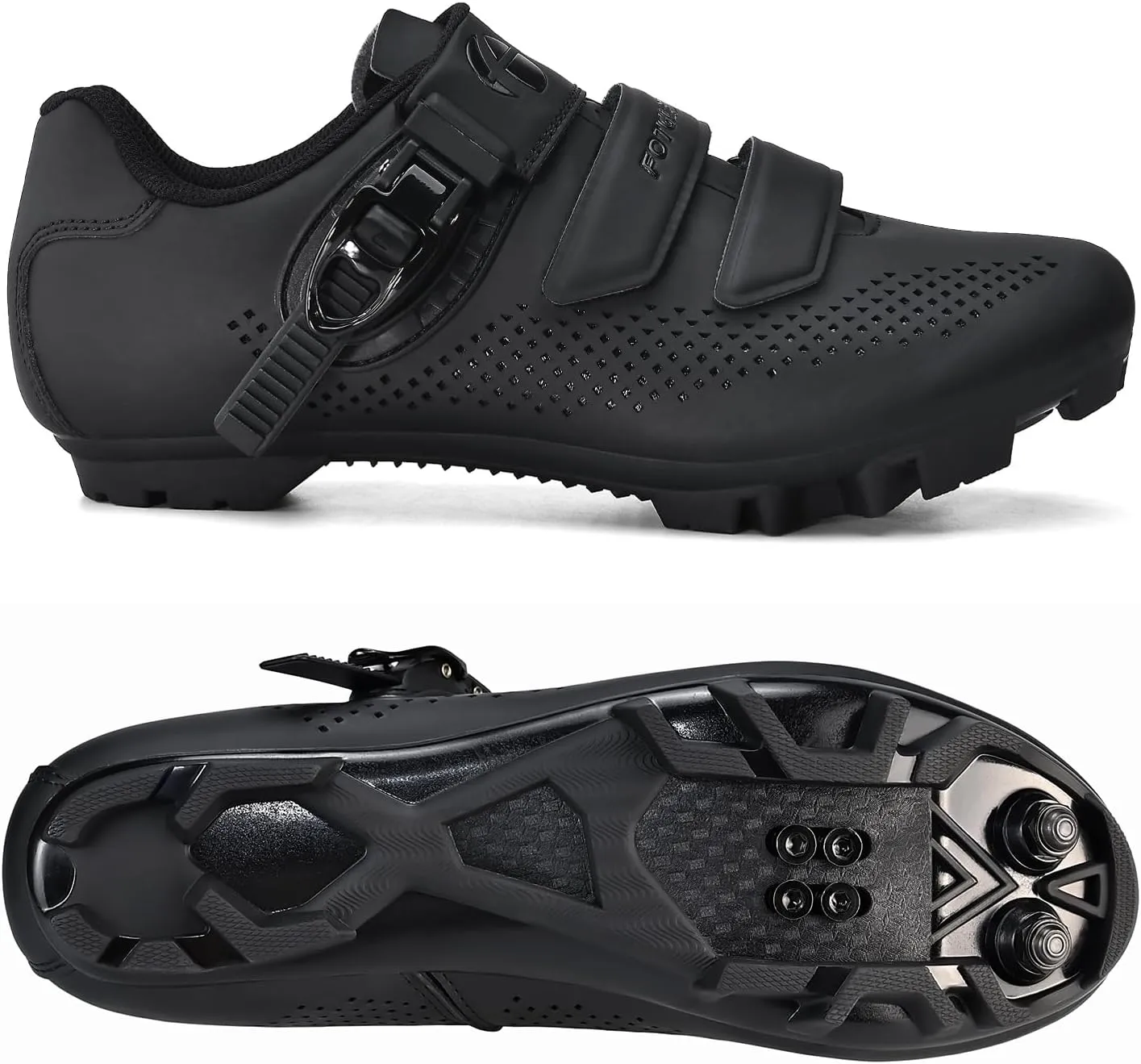 Mens Mountain Bike Cycling Shoes Women, MTB Bicycle Shoes Compatible with Shimano SPD