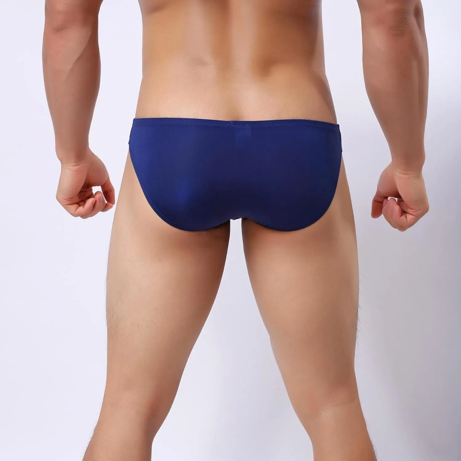 Mens Sexy Briefs Elephant Contour Pouch Male Panties Soft Comfort Close Fitting Breathable Lightweight Underwear