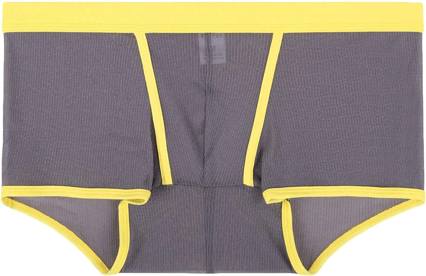 Men's Sexy Mesh See Through Underwear Low Rise Breathable Boxers Underpants Soft Comfort Breathable Boxer Briefs