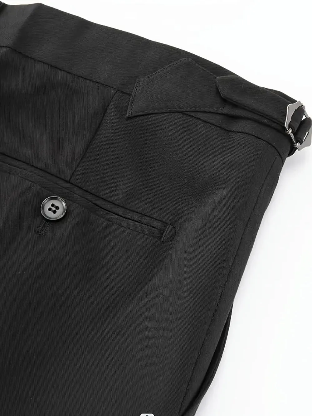 Men's Suit Pants Business Casual Pants Classic Gurkha Pants Men Stretch Work Dress Pants Comfy Trousers with Pockets