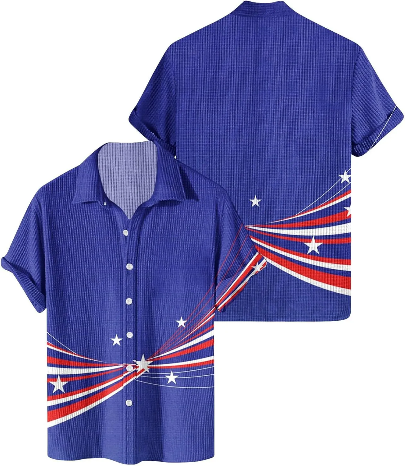 Mens T Shirt 4th of July Short Sleeve Patriotic Outdoor Activities Athletic Tees