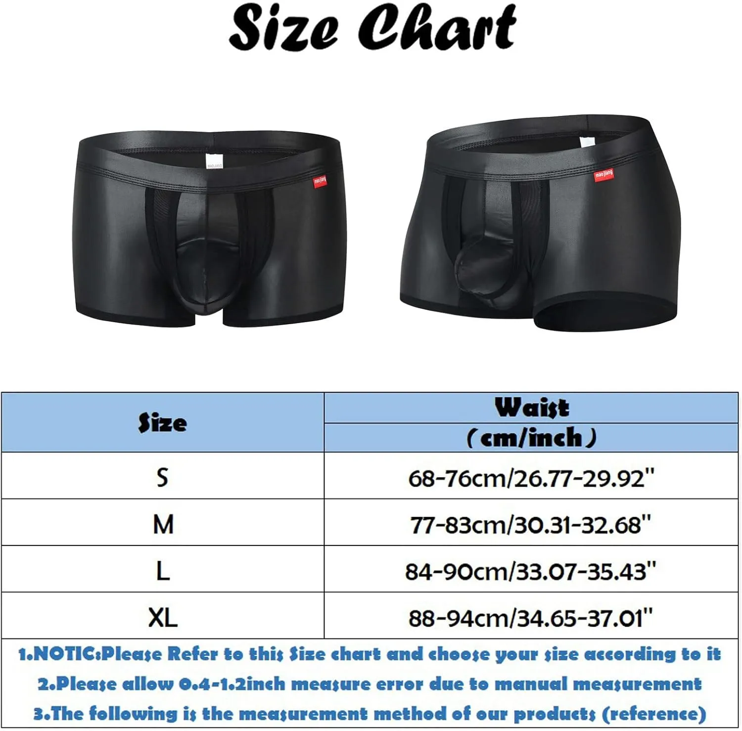 Mens Underwear Casual Fashion Solid Imitation Leather Boxer Briefs Sexy Low Rise Soft Comfort Breathable Home Shorts