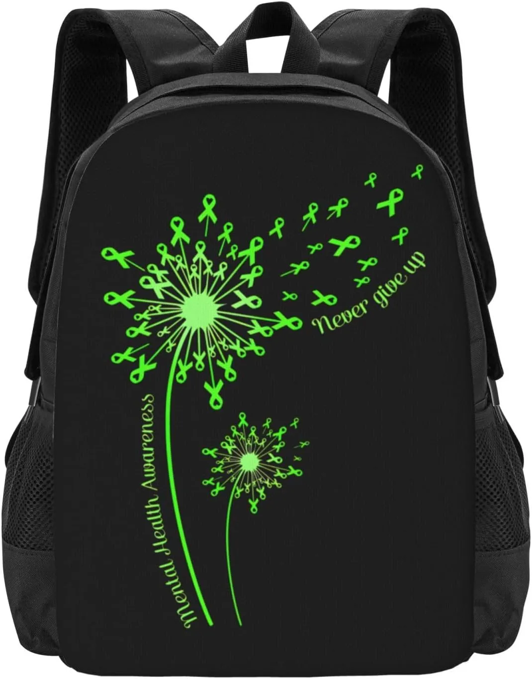 Mental Health Awareness Backpack Lightweight Large Capacity Laptop Backpack Travel Backpacks for Unisex