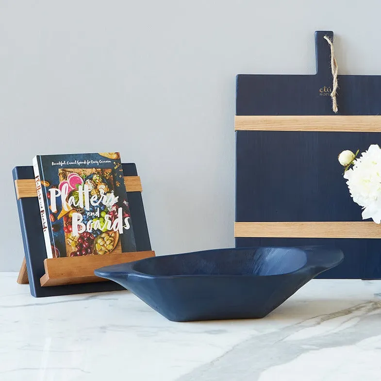 Navy Dough Bowl