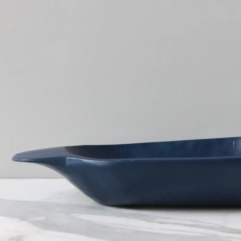 Navy Dough Bowl