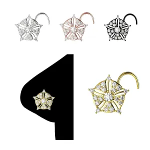 Nose Jewelry & Piercing Collection  Nose Ring Hoop, Silver & Gold Nose Studs, 20G Nose Stud, Flat Back Nose Stud, Fake Nose Stud, Conch & Nostril Piercing Jewelry