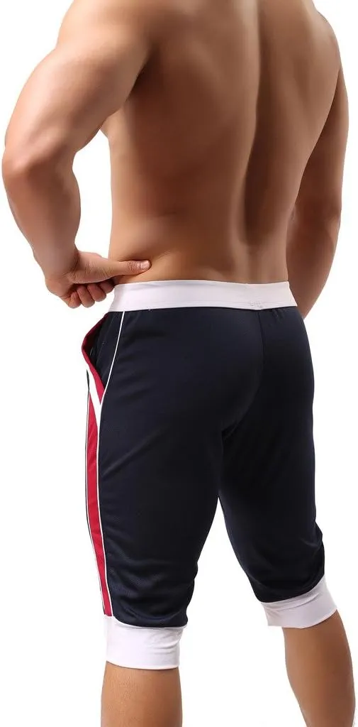 ONEFIT Men's Fashion Sports Pants Summer Thin Section Pants Capri Pants Shorts