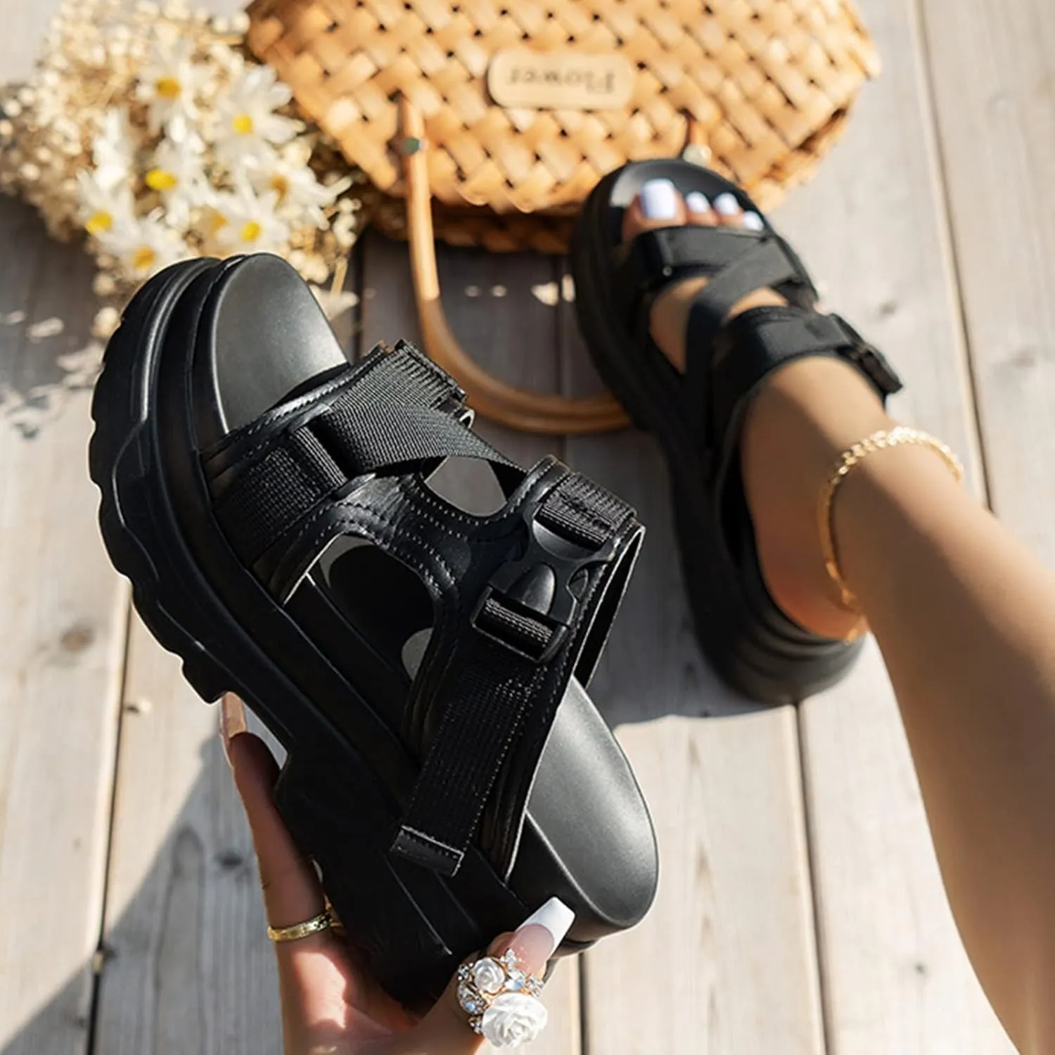 orthopaedic shoes, washable breathable leisure, beach, strappy sandals, comfortable, trendy