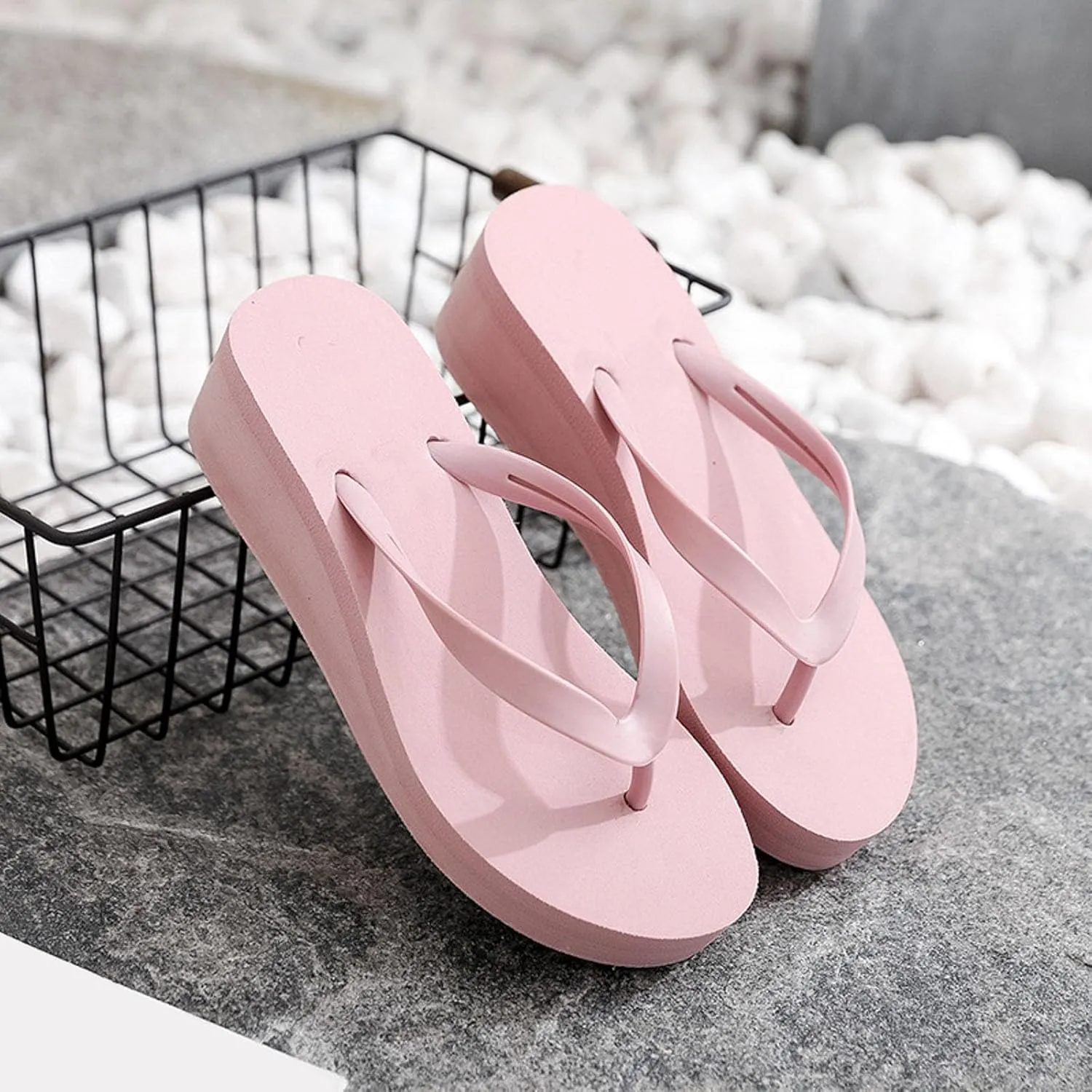Orthopedic Sandals for Women Arch Support Wedge Sandals Flip Flops Comfortable Bohemian Slippers Summer Beach Shoes