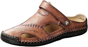 Outdoor Shoes Men's Red Casual Breathable Sandals Men Summer Beach Barefoot