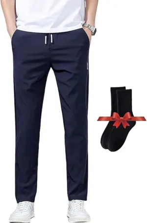 Palcomfy Pants for Men, Unisex Quick Dry Pull-on Stretch Pants Palcomfy Glide Pants, Palcomfy Senior Pants Gildepants