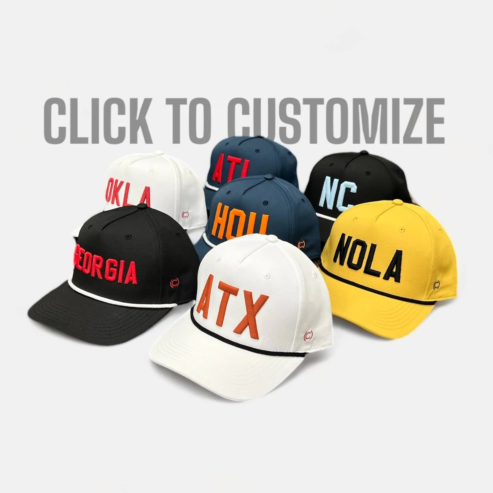 Performance Rope Hats - Customizable