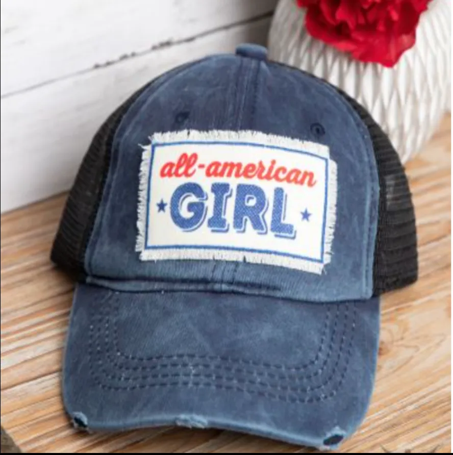 Ponytail Caps & Hats