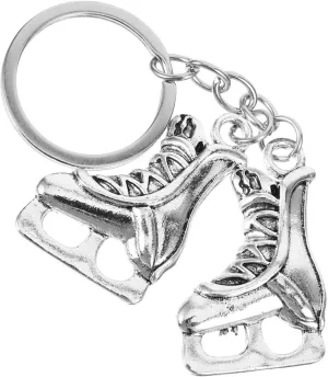 POPETPOP Adorable Roller Skate Keychain Pendant Vintage Style Hanging Ice Skates for Bag Decor Unique for Couples Childhood Memories
