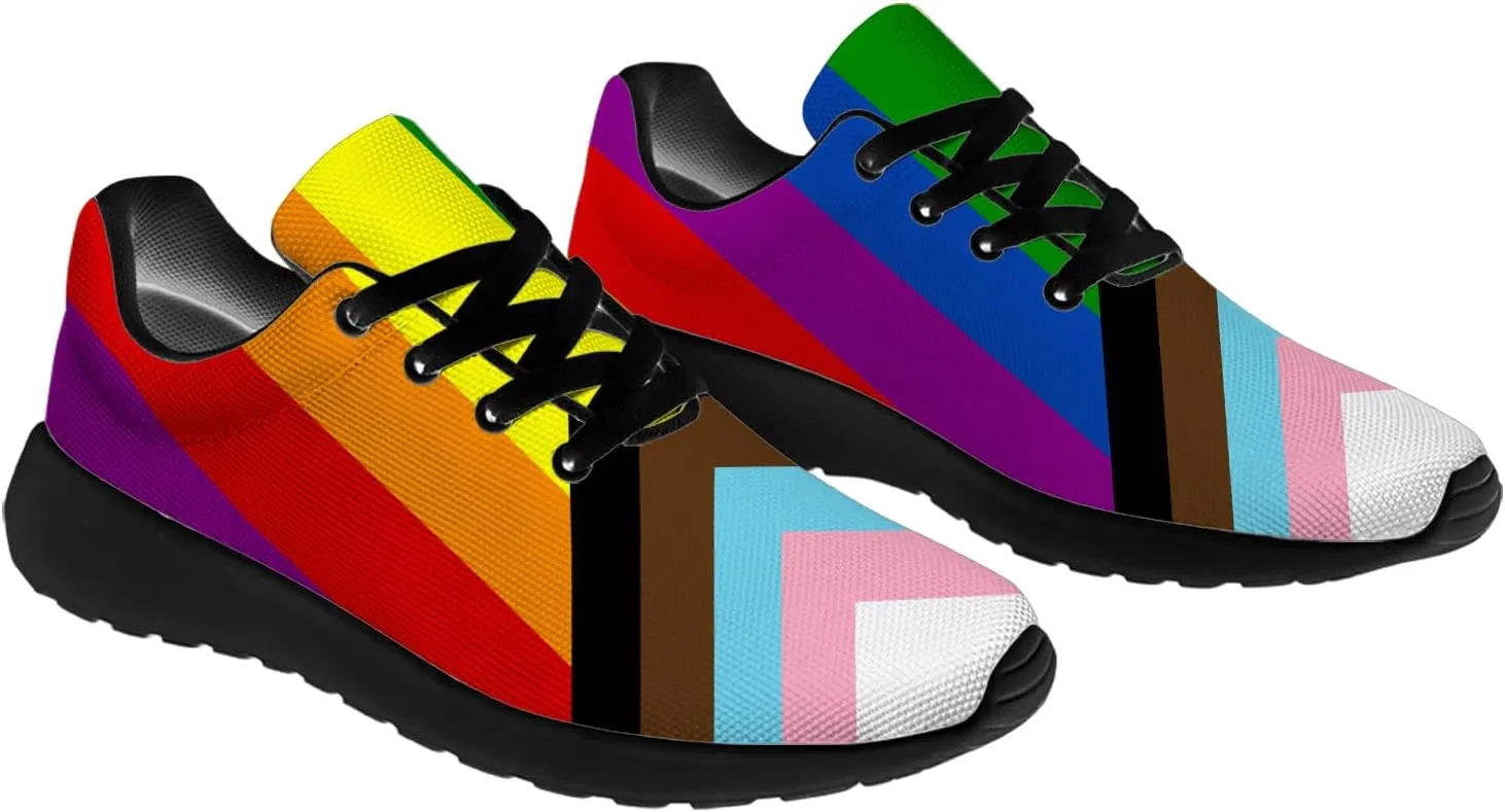 Pride Shoes Women's Men's Running Tennis Shoes Fashion Sneakers Gifts for Women Men