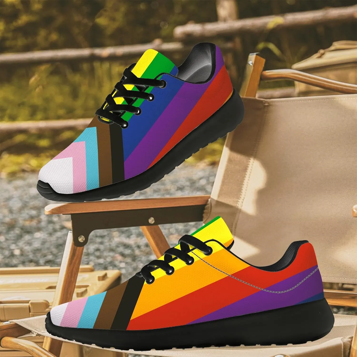 Pride Shoes Women's Men's Running Tennis Shoes Fashion Sneakers Gifts for Women Men