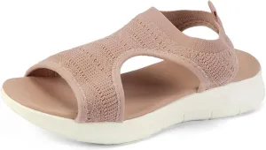 Sandals Women Comfortable Arch Support Orthopedic Sandals Walking Slippers Dressy Summer Slip On Orthotic Flip Flops