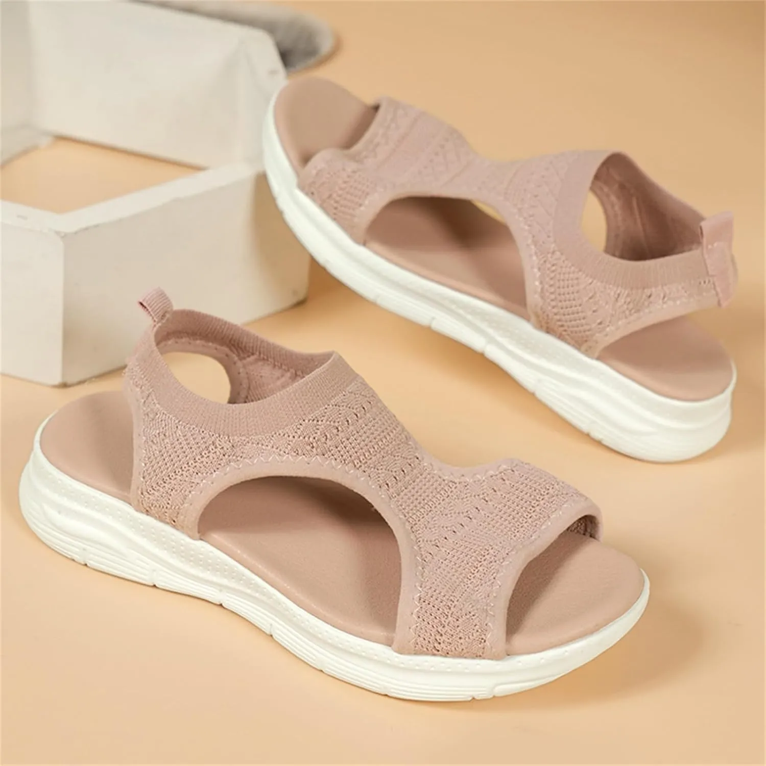 Sandals Women Comfortable Arch Support Orthotic Slides Orthopedic Sandals Dressy Summer Walking Flip Flops Beach Shoe
