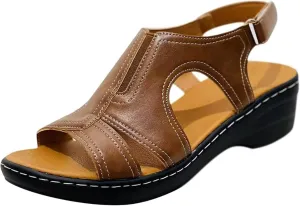 Sandals Women Comfortable Dressy Wedge Sandals Orthotic Slides Orthopedic Slippers Summer Walking Flip Flop with Arch Support