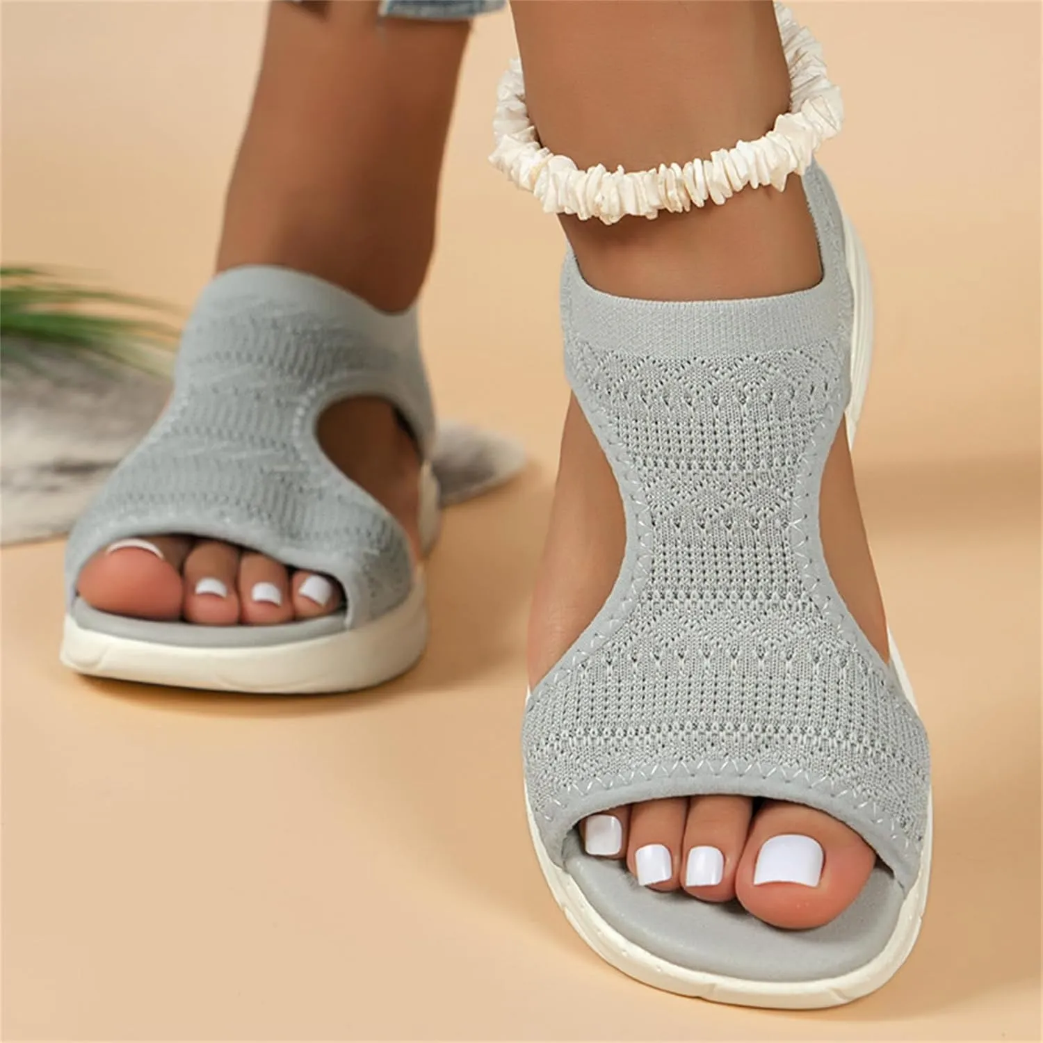Sandals Women Comfortable Walking Orthotic Flips Flops Sandals Arch Support for Flat feet Orthopedic Beach Shoes 2025