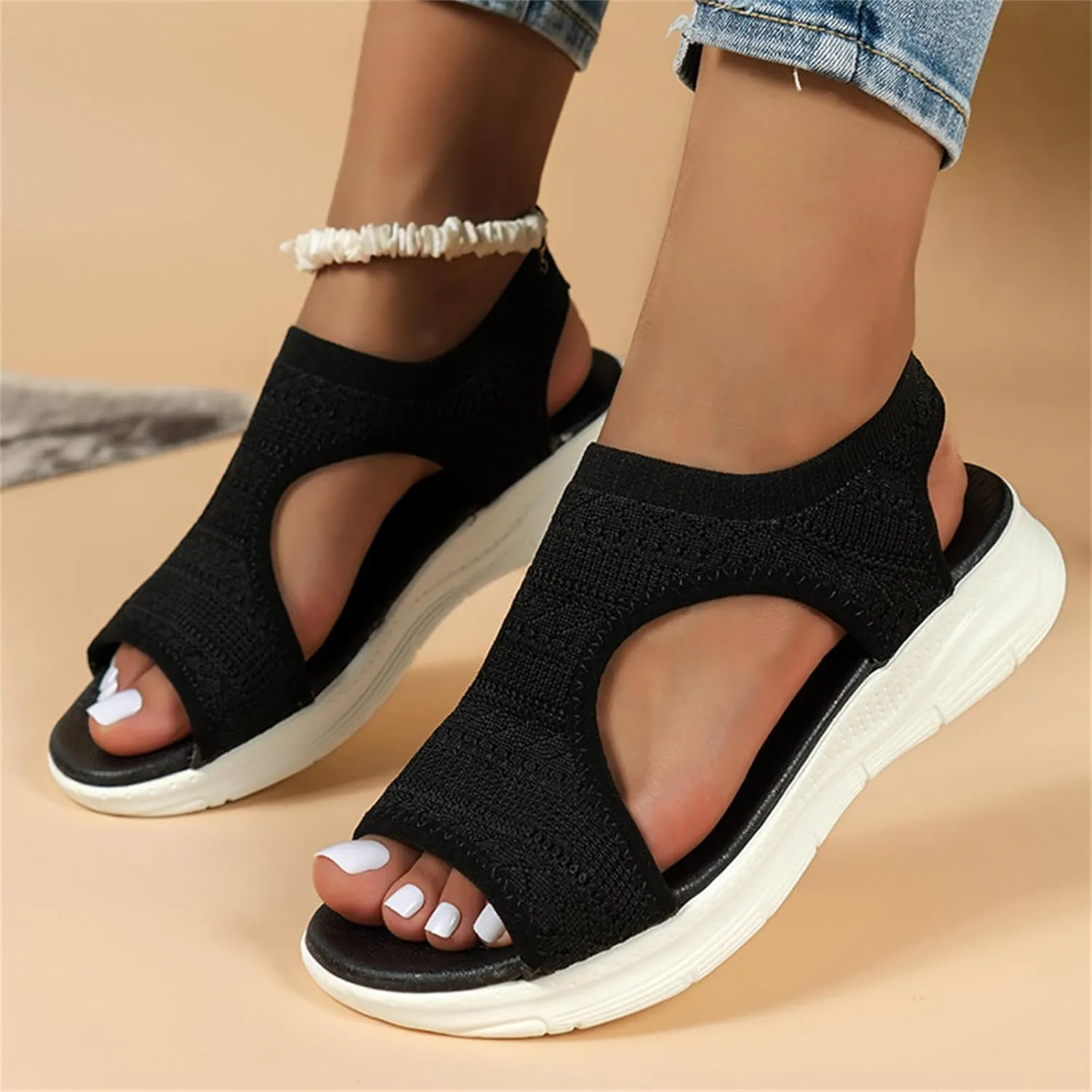 Sandals Women Comfortable Walking Orthotic Flips Flops Sandals Arch Support for Flat feet Orthopedic Beach Shoes 2025