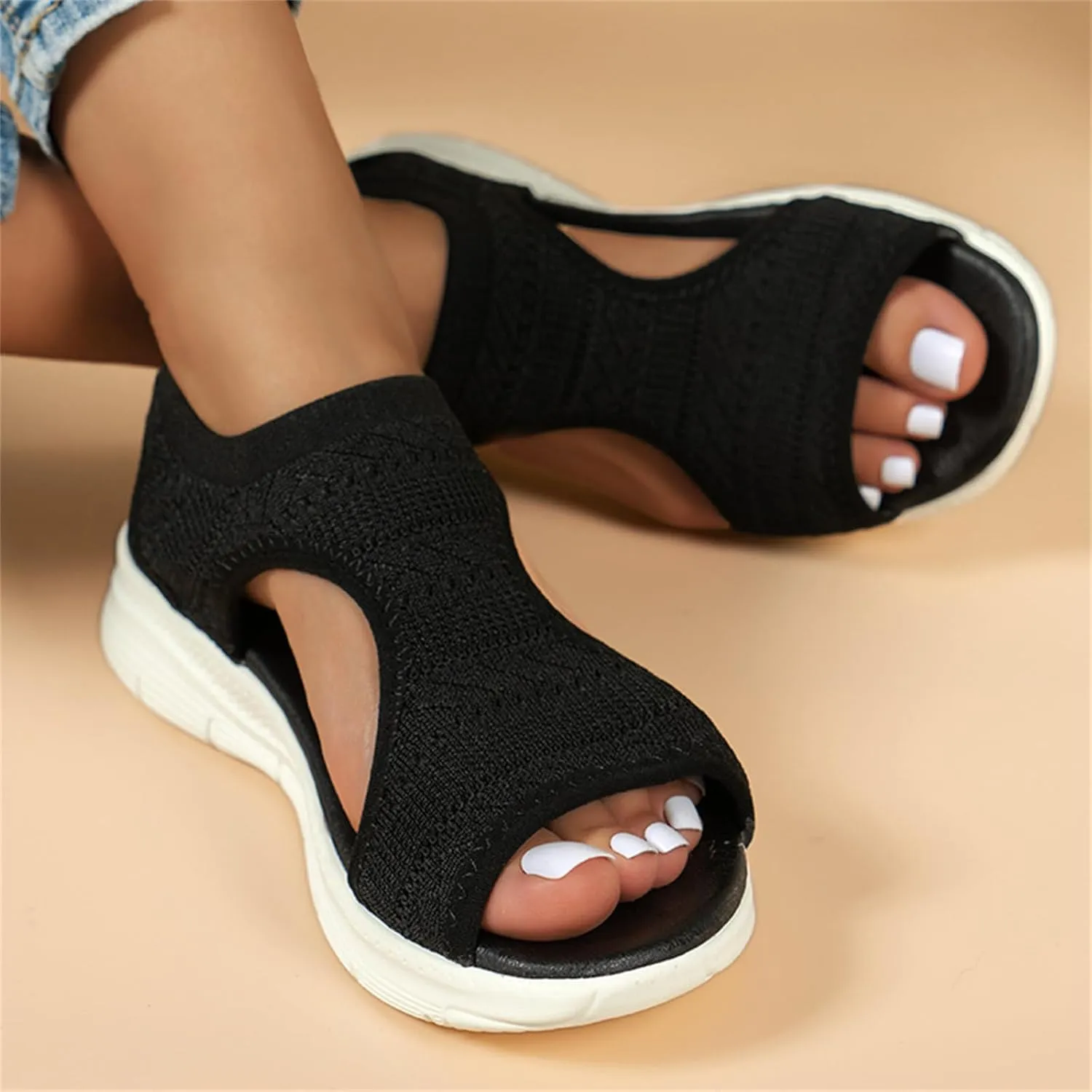 Sandals Women Comfortable Walking Orthotic Flips Flops Sandals Arch Support for Flat feet Orthopedic Beach Shoes 2025
