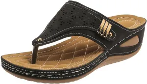 Sandals Women Dressy Summer Flat Cute Casual Beach Shoes Orthopedic Thong Flip Flops Arch Support Orthotic Slippers