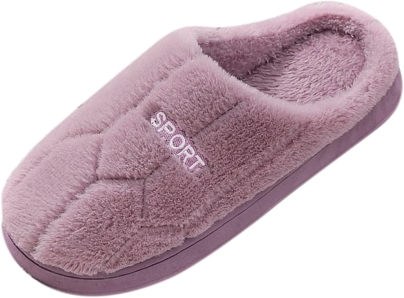 SBGMoSJ Mens Warm Fleece Cozy Slippers Winter Slippers Black House Slippers for Men Fuzzy Slippers Women Closed Toe C9 Led Christmas Lights Outdoor Gifts for Her 2023