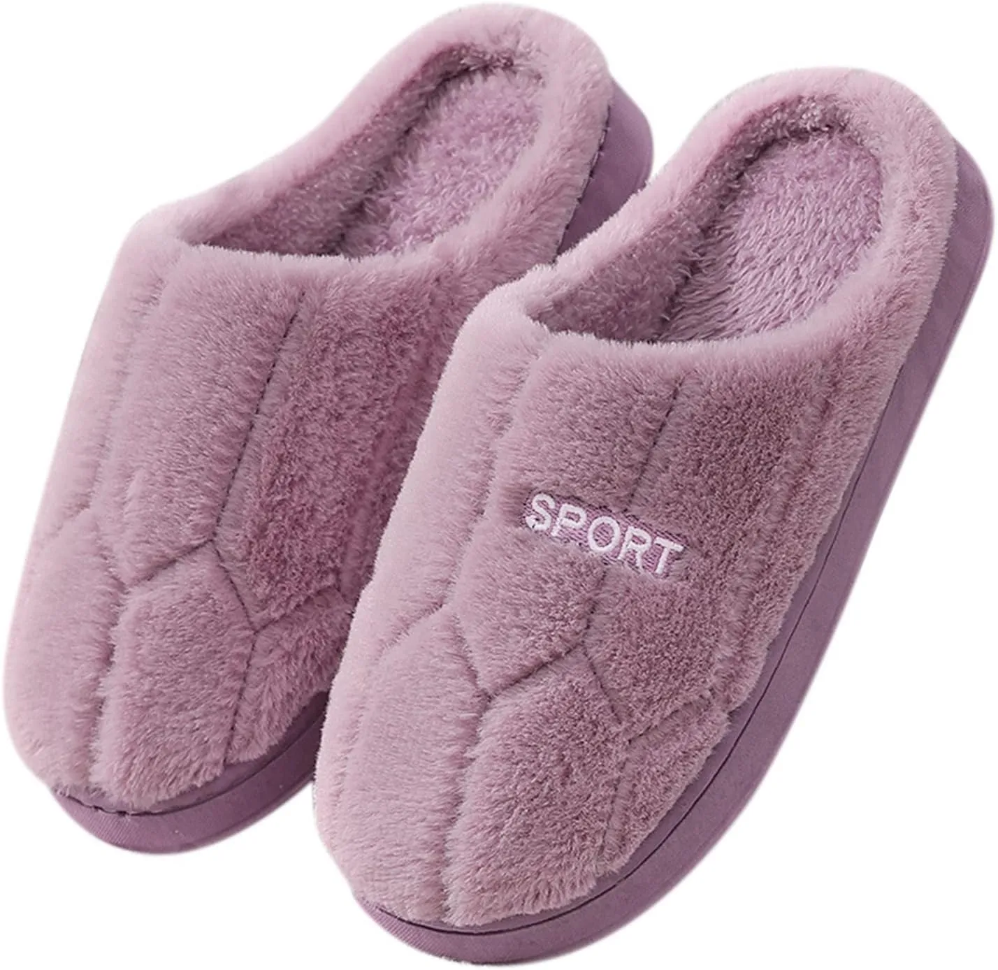 SBGMoSJ Mens Warm Fleece Cozy Slippers Winter Slippers Black House Slippers for Men Fuzzy Slippers Women Closed Toe C9 Led Christmas Lights Outdoor Gifts for Her 2023