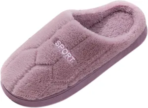 SBGMoSJ Mens Warm Fleece Cozy Slippers Winter Slippers Black House Slippers for Men Fuzzy Slippers Women Closed Toe C9 Led Christmas Lights Outdoor Gifts for Her 2023