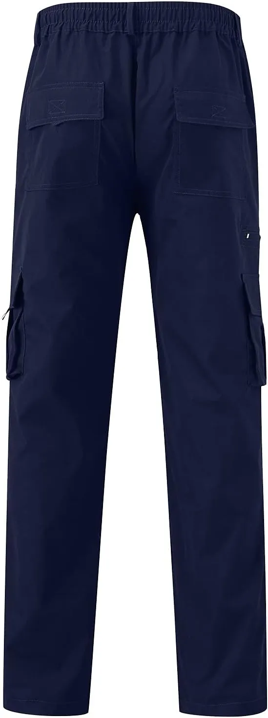 sdbrld Cargo Pants For Men Mens Casual Outdoor Lightweight Joggers Hiking Classic Pants Overalls Trousers with Pockets
