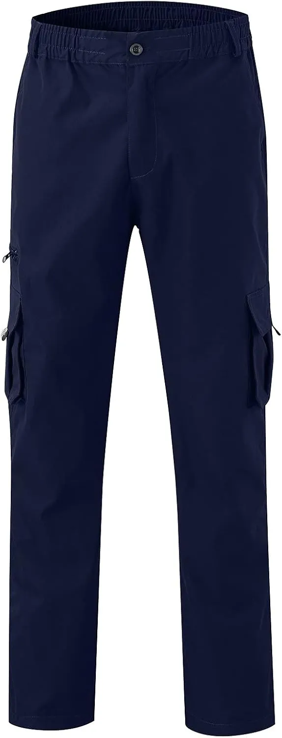 sdbrld Cargo Pants For Men Mens Casual Outdoor Lightweight Joggers Hiking Classic Pants Overalls Trousers with Pockets