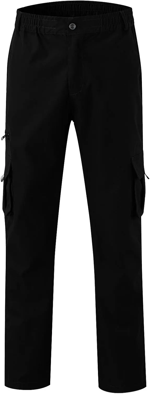 sdbrld Cargo Pants For Men Mens Lightweight Outdoor Joggers Hiking Classic Pants Casual Overalls Trousers with Pockets