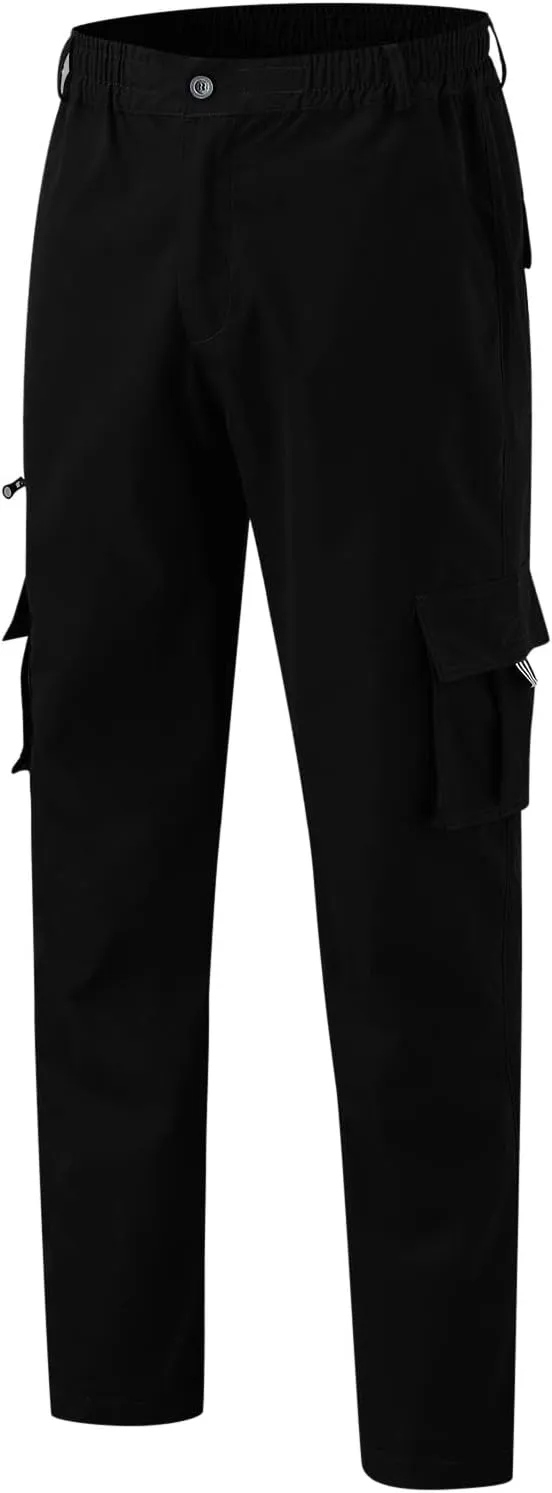 sdbrld Cargo Pants For Men Mens Lightweight Outdoor Joggers Hiking Classic Pants Casual Overalls Trousers with Pockets