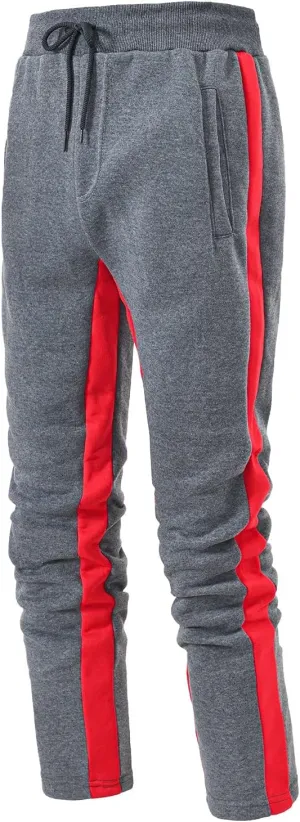 sdbrld Sweatpants For Men Men's Fashion Hip Hop Joggers Splice Drawstring Cargo Pants Hiking Running Sweatpants Trousers