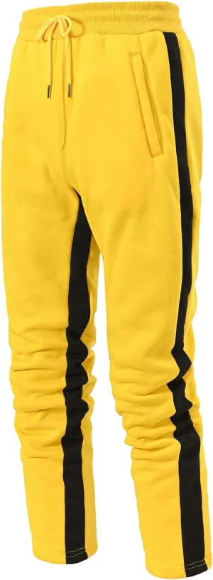 sdbrld Sweatpants For Men Men's Hip Hop Joggers Fashion Splice Drawstring Cargo Pants Hiking Running Sweatpants Trousers