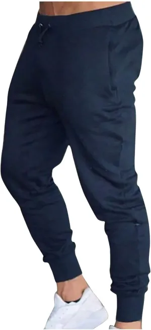 sdbrld Sweatpants For Men Men's Joggers Pants Athletic Drawstring Pocket Cargo Pants Fashion Hiking Outdoor Track Sweatpants
