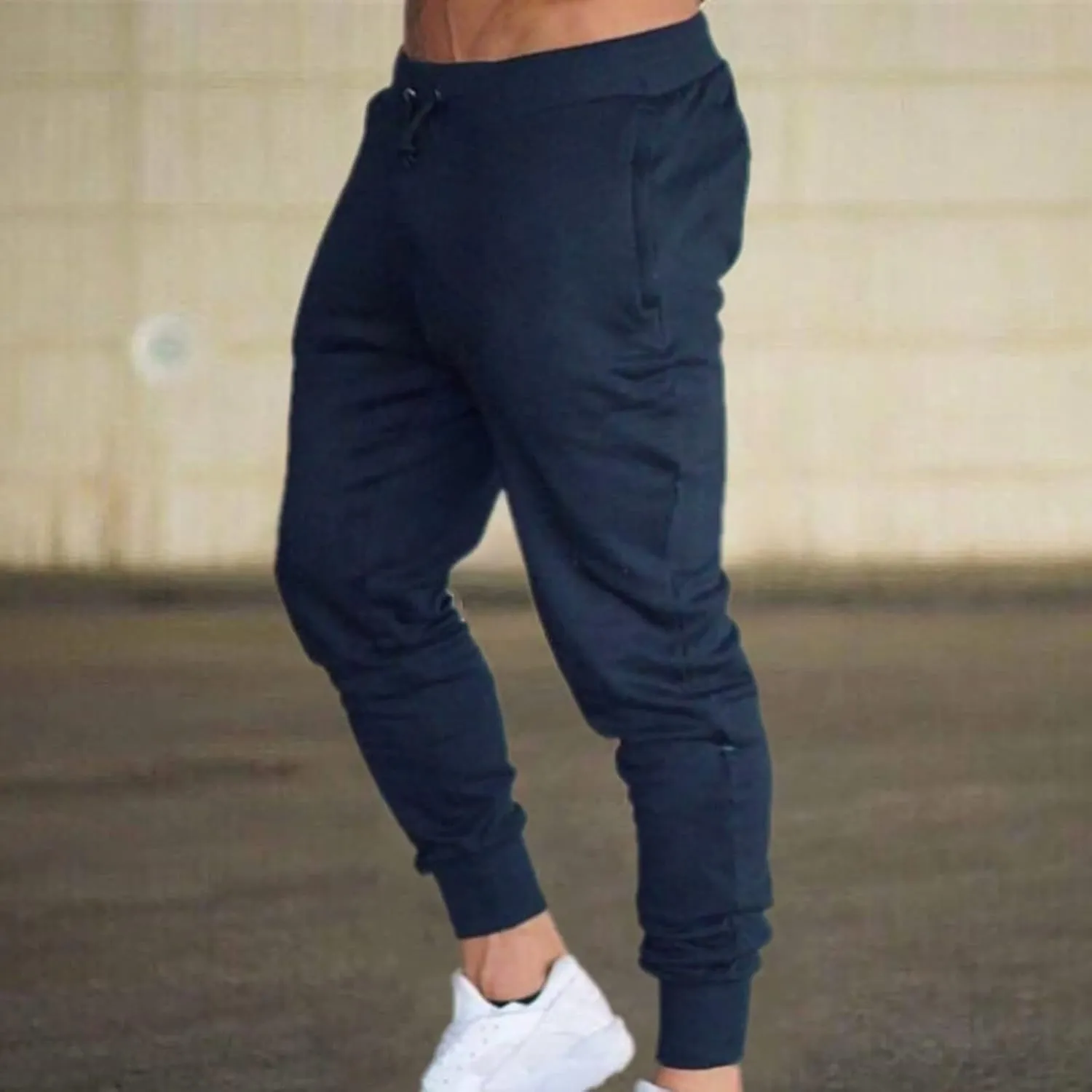 sdbrld Sweatpants For Men Men's Joggers Pants Athletic Drawstring Pocket Cargo Pants Fashion Hiking Outdoor Track Sweatpants