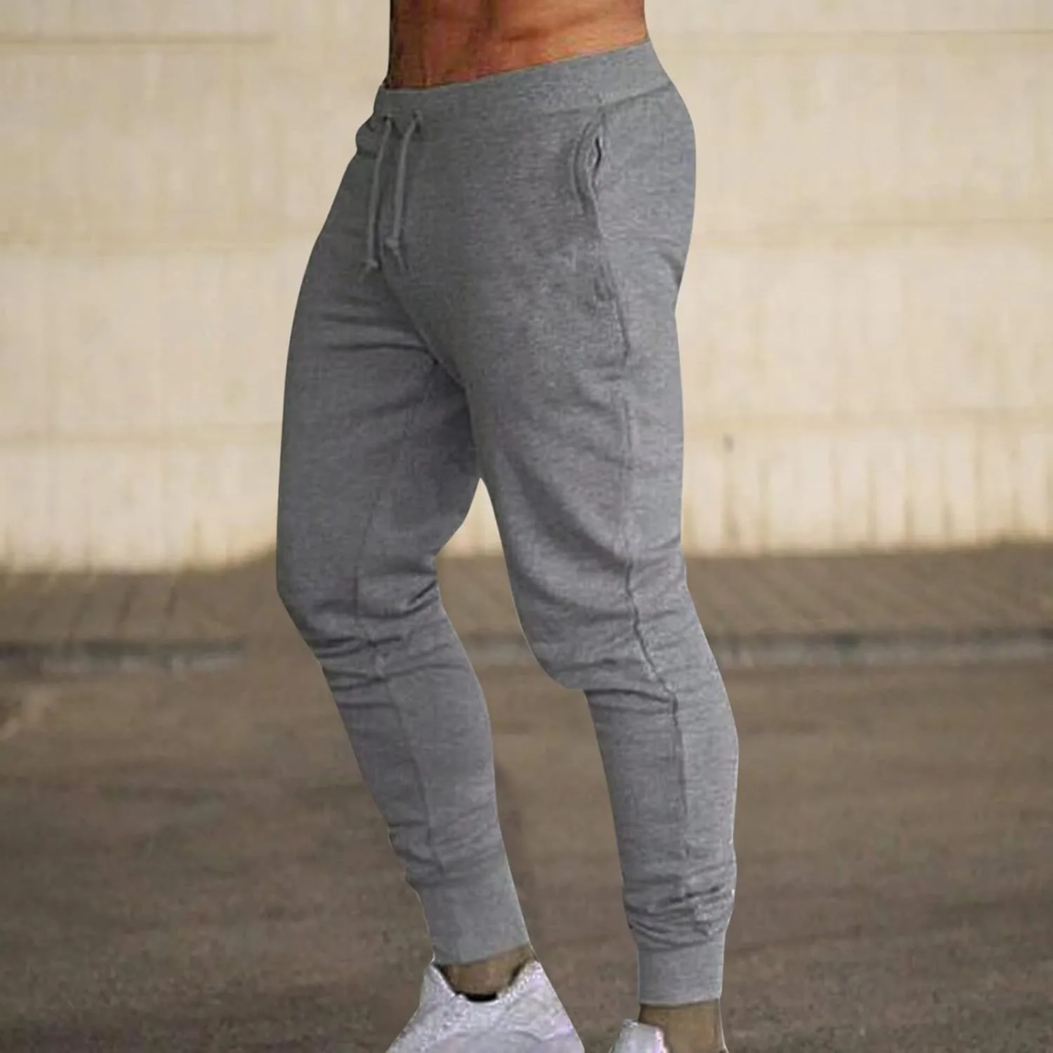 sdbrld Sweatpants For Men Mens Joggers Pants Casual Athletic Drawstring Pocket Cargo Pants Hiking Outdoor Track Sweatpants