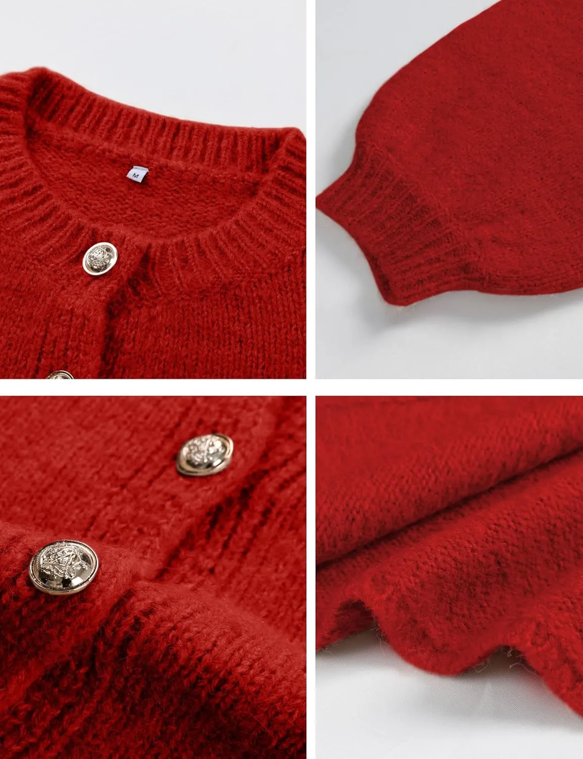 SeekMe Womens Cardigan Sweaters Casual Lightweight Long Sleeve Button Up Knit Oversized 2024 Fall Outwear