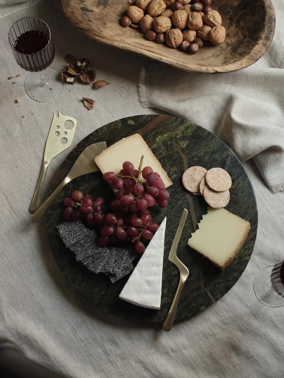 Elegant Sintra Matt Champagne Cheese Knife Set - Premium Quality